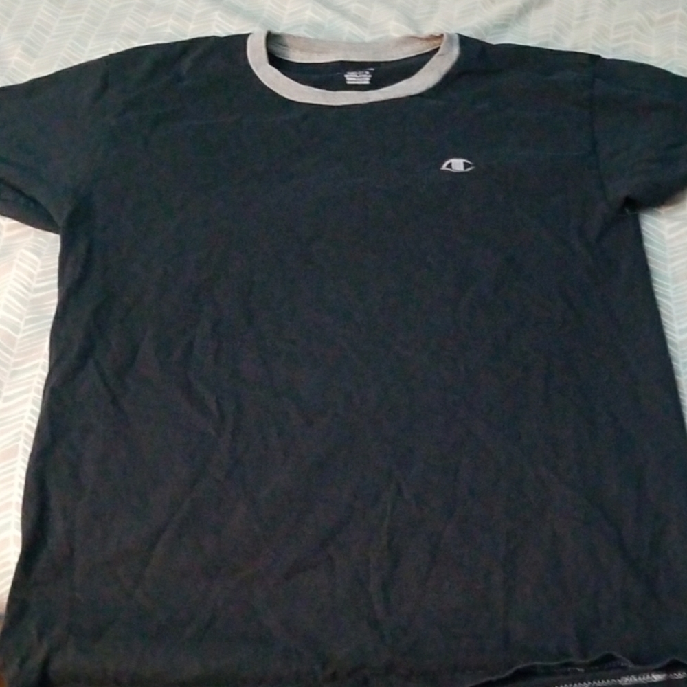 Black Champion Tee